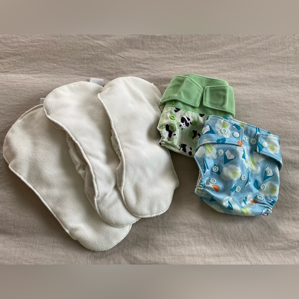 GroVia Cloth Hybrid Diapers Set